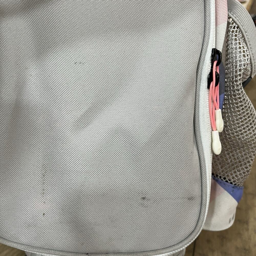 Nike Xtreme Sport IV Women's 8-Way Stand Golf Bag Dual Strap Gray/Pink Rain Hood - Picture 8 of 15